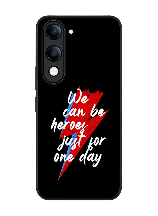 For vivo Y04 / Y29t 5G Case,Slim fit Camera Protection, Shockproof Thin Phone cover  - We can be heros